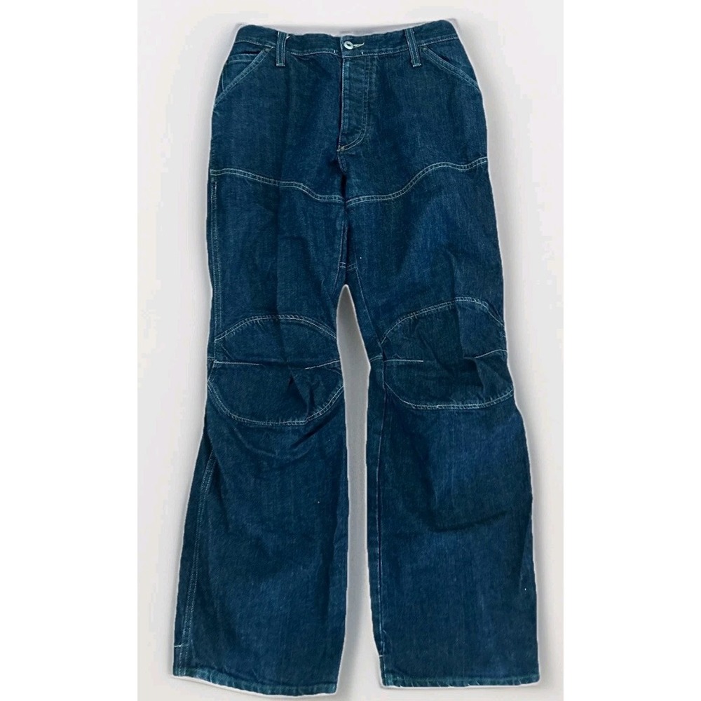 G-Star Raw Denim Elwood 5620 Jeans 31x32 Loose fit Double Knee Blue Jeans Y2K